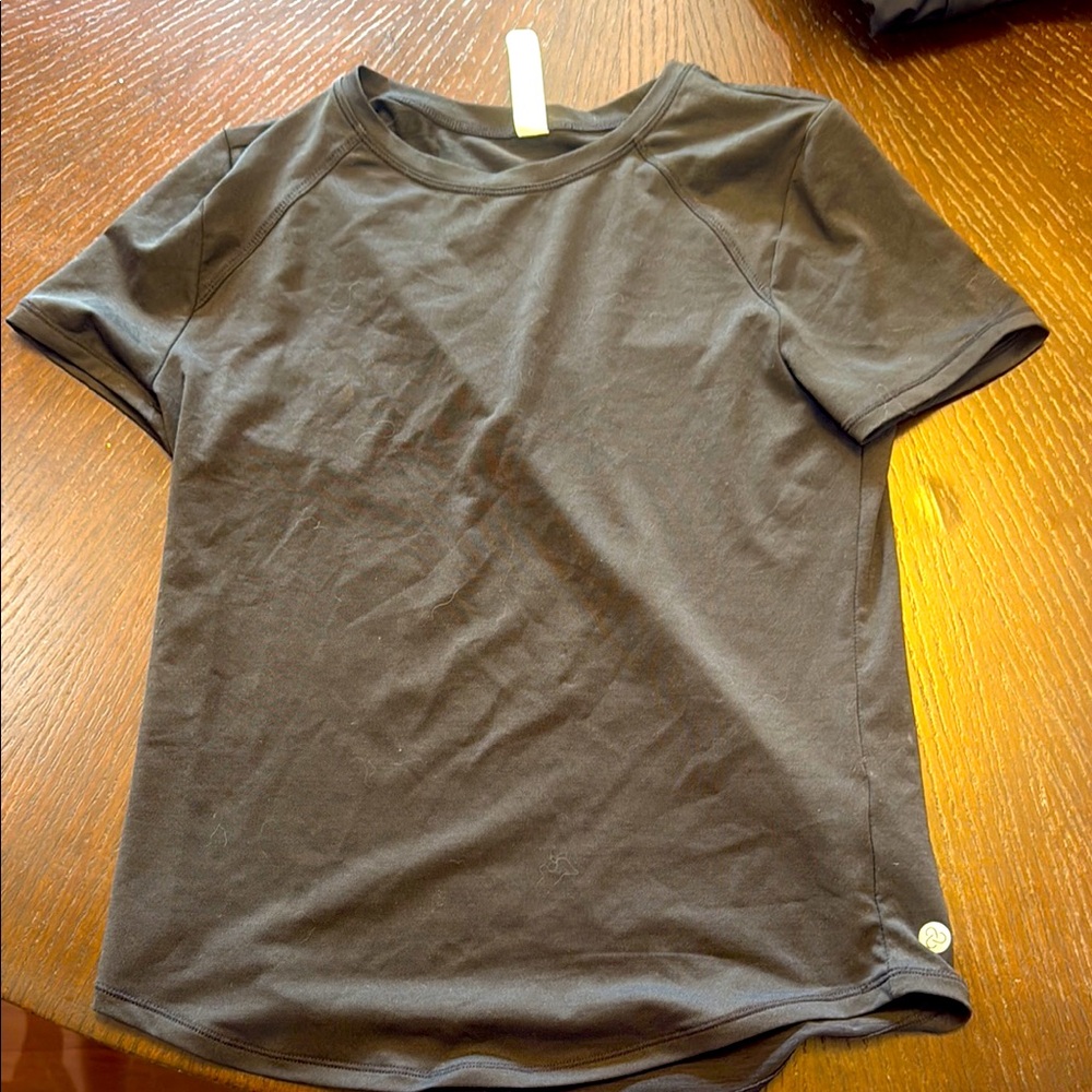 Zella Black Short Sleeve Tee